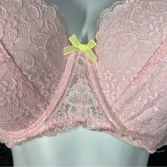 Victoria’s Secret Pink Lace Dream Angels Strapless Bra Women's Size 36DD - Picture 5 of 11